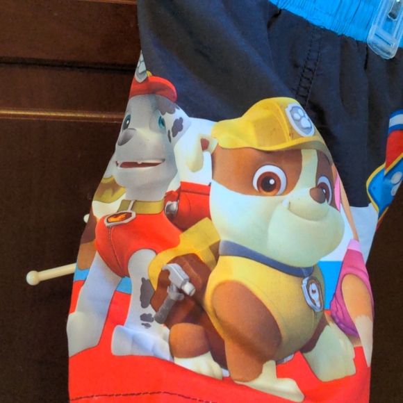Toddler Paw Patrol Swim Trunks - Picture 3 of 8